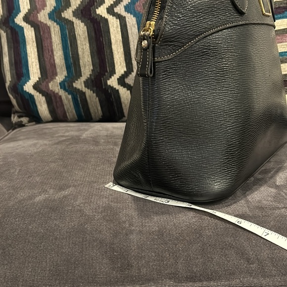 Rare Nina Ricci Vintage Leather Authentic Satchel Shoulder Bag 13x10x5 - Picture 8 of 10